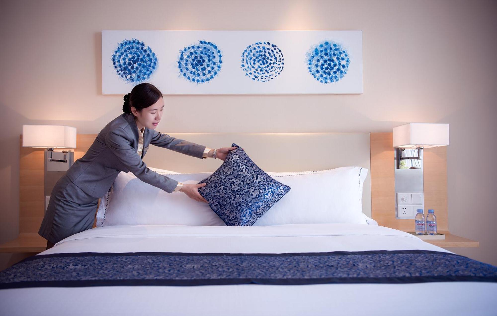 Huaqiang Novlion Hotel ฝอซาน ภายนอก รูปภาพ
